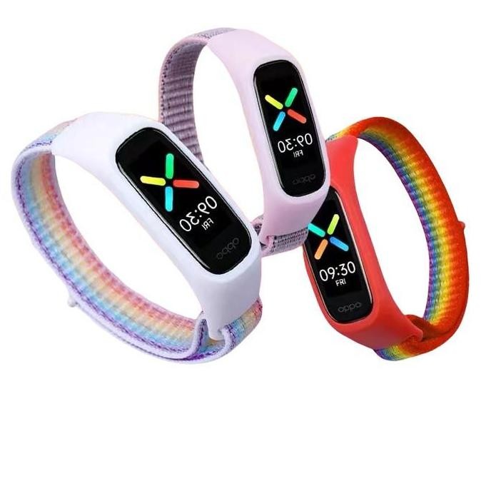 Strap OPPO Band Nylon Warna Warni Tali Pengganti OPPO Band