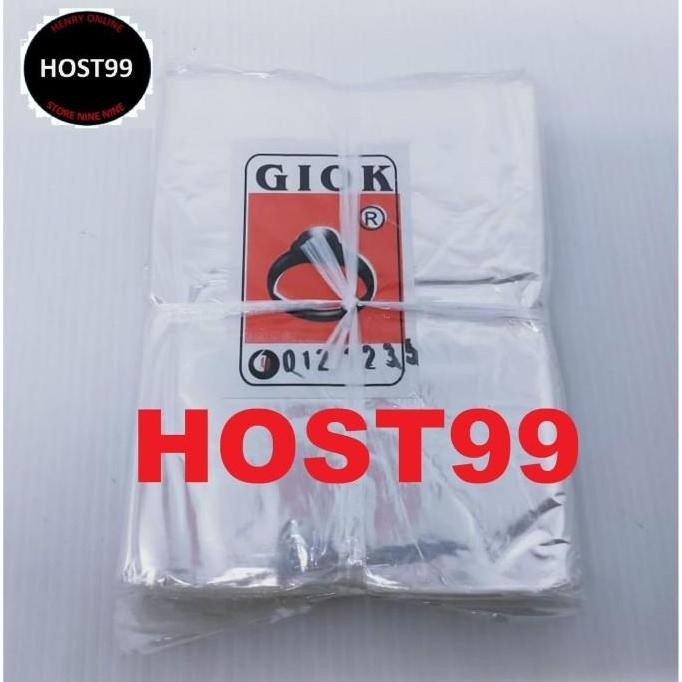 PPT PLASTIK BENING TAHU TEMPE TIPIS GIOK 12X35