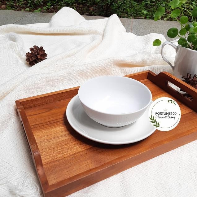 Baki Kayu Jati Nampan Kayu Jati Tray Kayu Wooden Tray Nj01