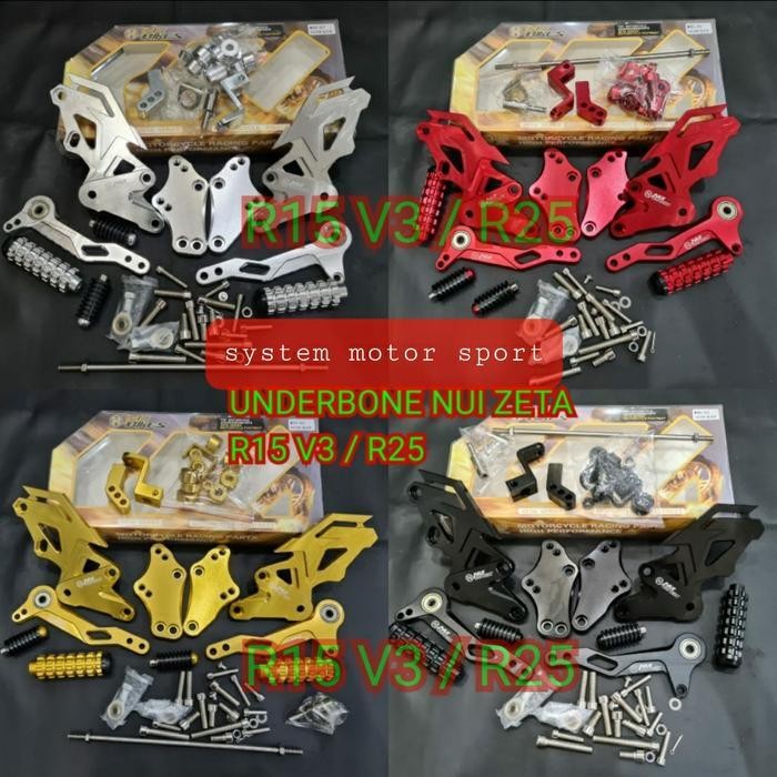 Underbone nui zeta yamaha r15 v3 all new dan yamaha r25 Original