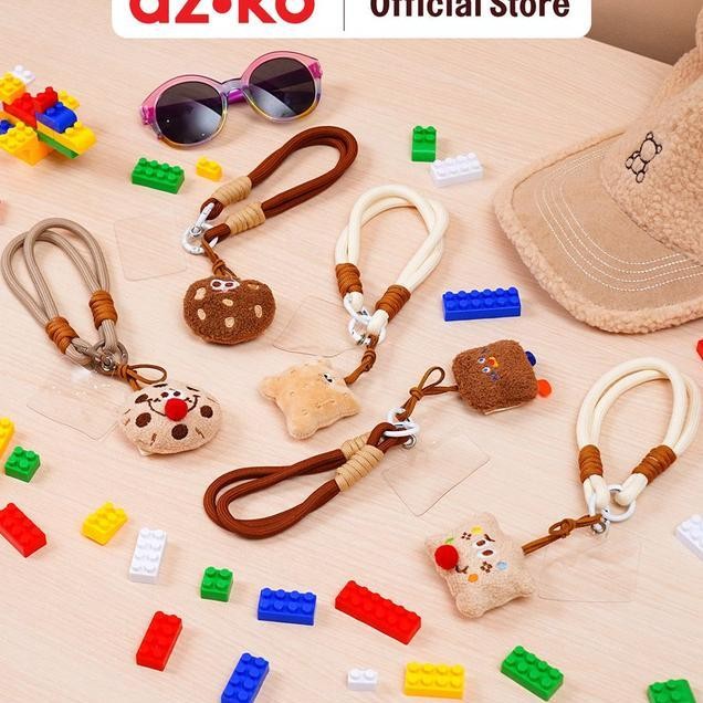 Ataru Gantungan Kunci Strap Plush Food Random