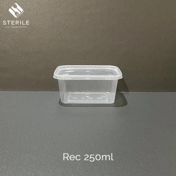 kotak plastik 250 ml / thinwall plastik 250 ml / cup puding 250 ml