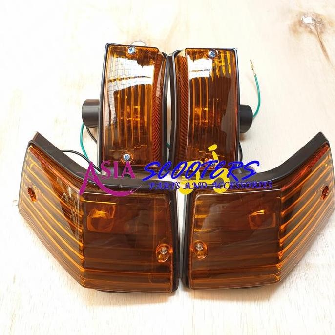 Promo Lampu Sen Sein Vespa Px New Px Kuning Garis Import COD