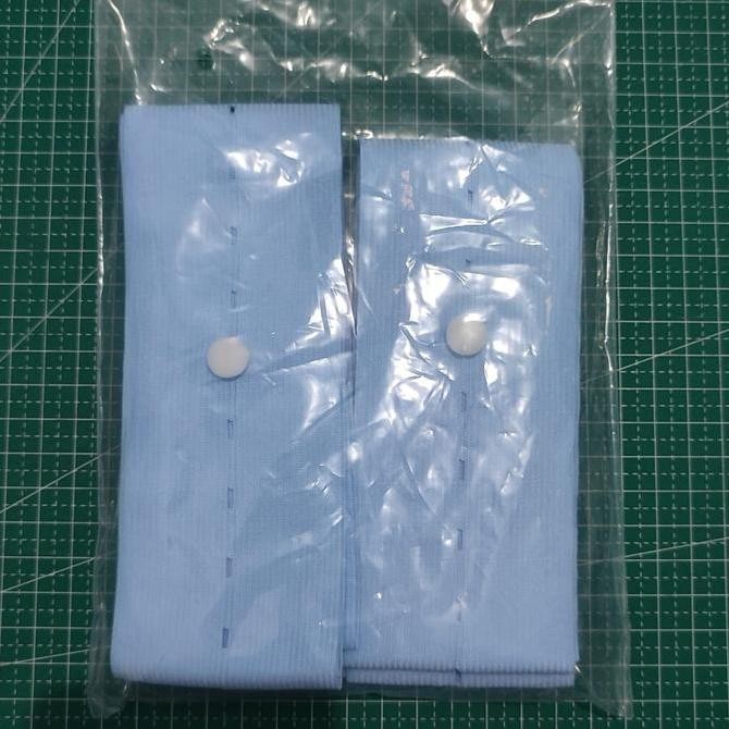 Promo Ctg Belt / Strap Ctg / Tali Sensor Ctg Reusable (Biru 2Pcs) Cod