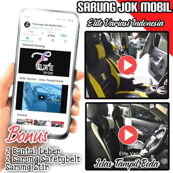 Sarung Jok Mobil ZEUS HRV Vios Brio Raize Jazz Yaris Agya Ayla