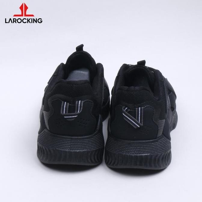 Larocking - Saka Hitam | Sepatu Sneakers Casual Gym
