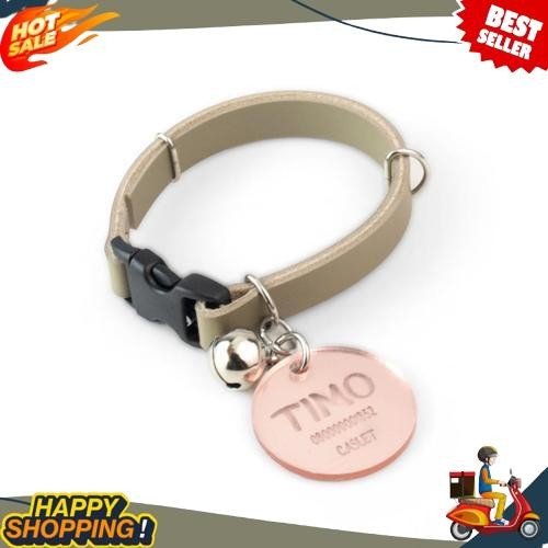 GROSIR Kalung Kucing Custom Nama Aksesoris Lucu klip & Liontin Premium