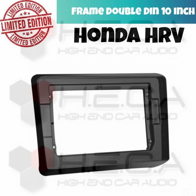 Promo Frame 10 HONDA HRV Double Din Head Unit Tape Android Mobil 10" Diskon