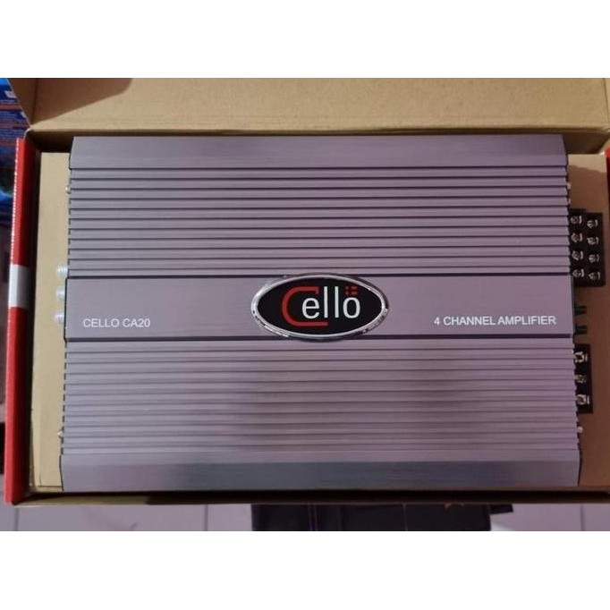 Promo POWER 4 CHANNEL CELLO CA 20 Diskon