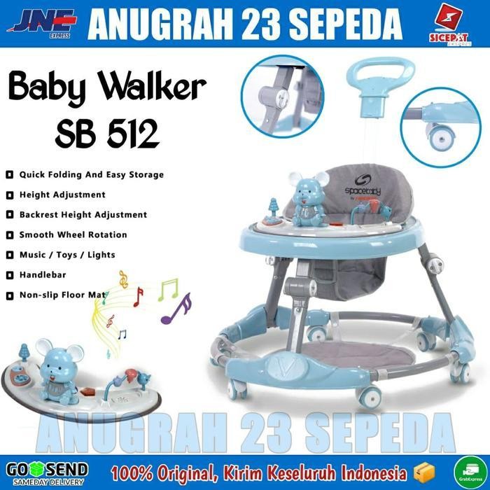 Baby Walker Space Baby SB 512 Musik