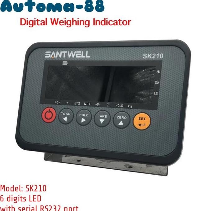 SINISTER- SANTWELL SK210 Weighing indicator AC 220V include baterei charge