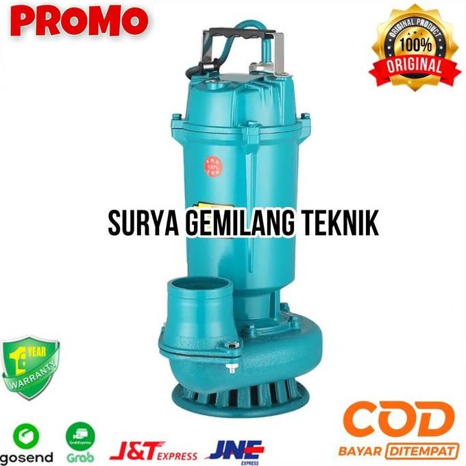 CROWHEX- pompa celup air limbah kotor 4 inch Pompa celup air kotor 4in 3Hp 220V