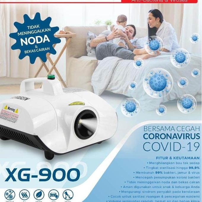 CROWHEX- Mesin Fogging Disinfektan ULV 900 Watt Exergen XG900 XG 900 MC