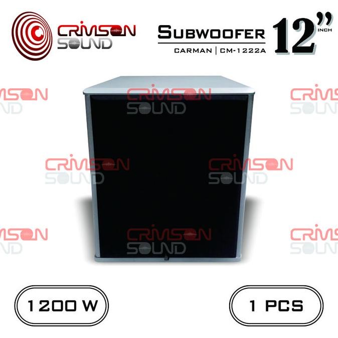 Promo SPEAKER Subwoofer karaoke aktif 12 inch CARMAN CM-1222A Diskon