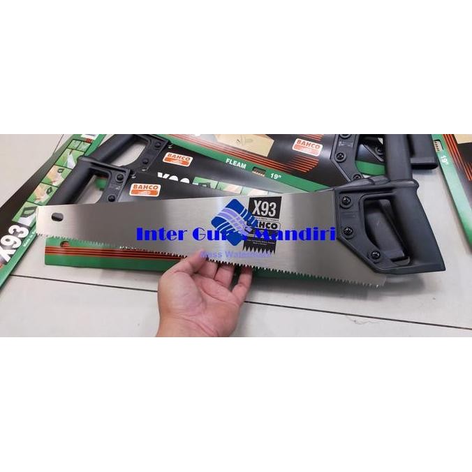 KAORU- Gergaji tangan potong kayu Bahco X93 19 Inch original bahco