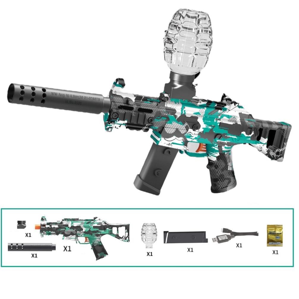 Dg-4 Pasar Distributor  Btc-3040 Ump45 Electric Toy Gn Mainan Tembakan Water Seru Bubble Keren Outdo