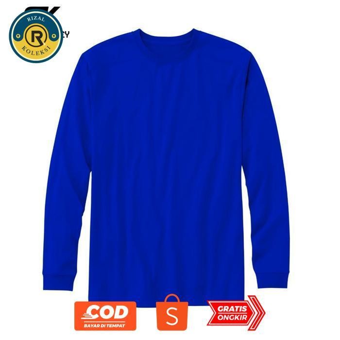 gd-90 Re27 KAOS OLAHRAGA LENGAN PANJANG POLOS JERSEY SEPAK BOLA FUTSAL BADMINTON VOLLY LARI GYM RUNN