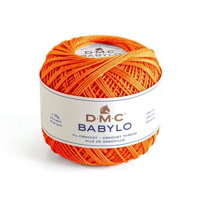 Benang Crochet DMC Babylo 50 Gram - 3375 - Orange