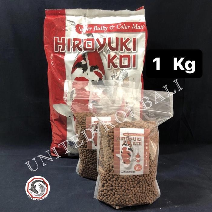 Pakan Ikan Koi ~ HIROYUKI MERAH SUPER BULKY & COLOR MAX REPACK