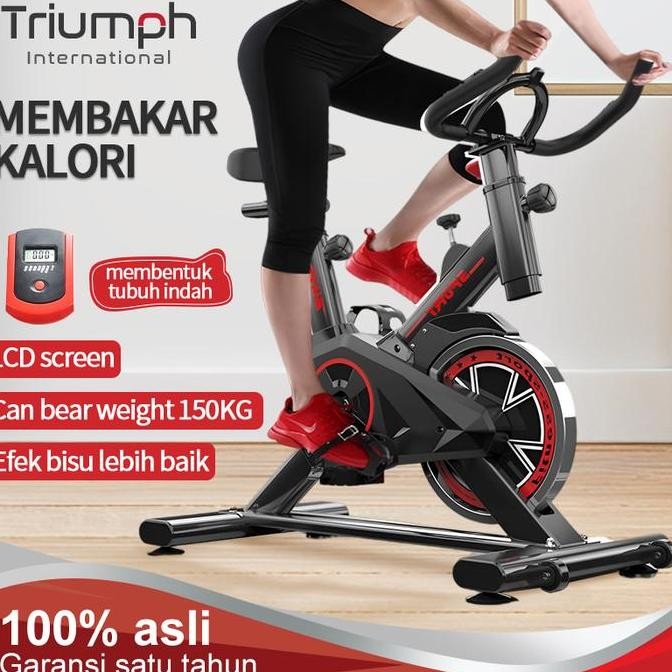 WONDERWEISS- Sepeda latihan di rumah/sepeda olahraga/peralatan kebugaran