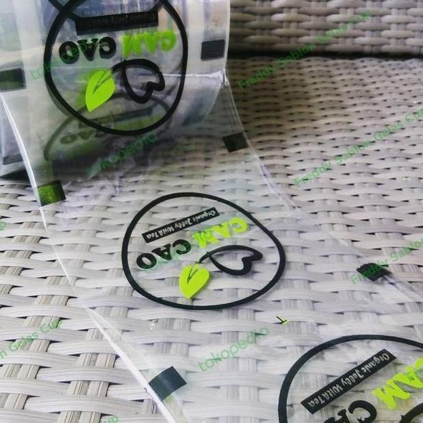 Lid Sealer Cup Plastik 2 Warna Logo Custom Sablon Printing