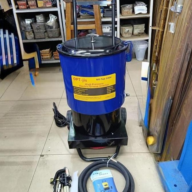 Promo Electric Grease Gun 15L Opt 220 Volt Cod