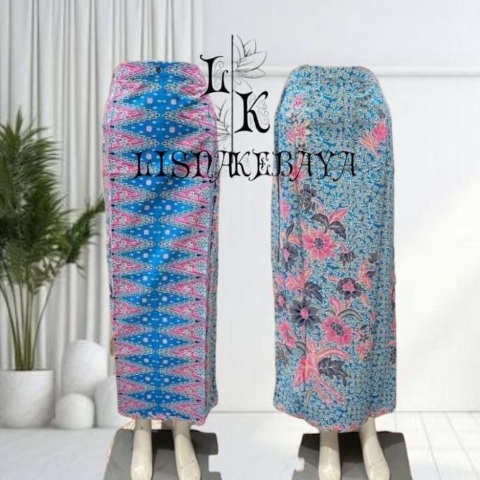 Promo Rok Tumpal Batik Untuk Bawahan Kebaya Encim Kancing Katun Motif Panjang Tebal Wanita Kerja Nya