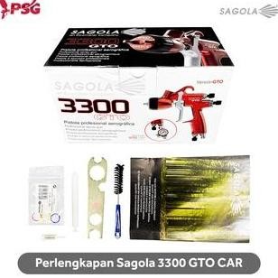 Promo Sagola 3300 Gto Car Gravity Spraygun Set - Hvlp Cod