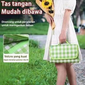 DF156>> [Menebal] perlengkapan piknik aesthetic tikar piknik waterproof piknik