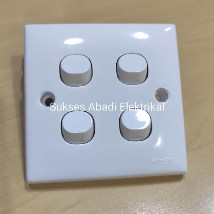 Saklar 4Gang Classic Schneider