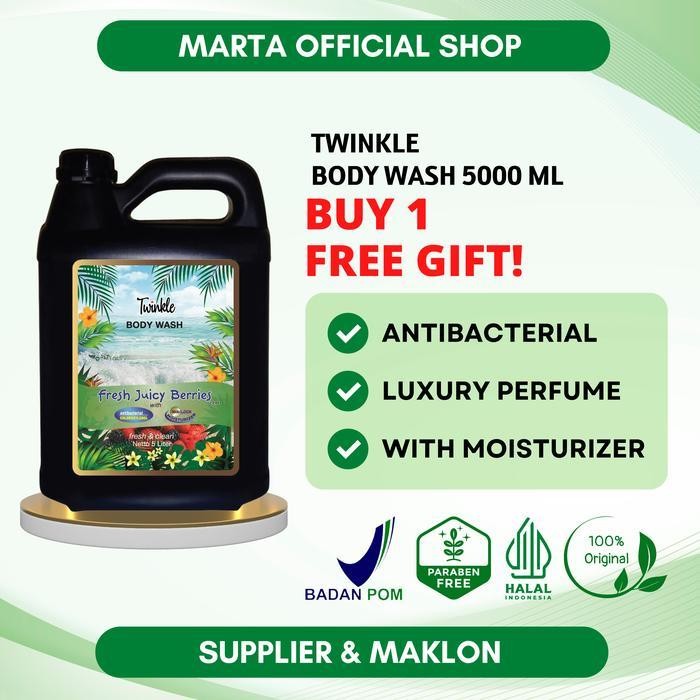 Sabun Mandi Cair 5 Liter Perawatan Tubuh Perlengkapan Mandi Hotel