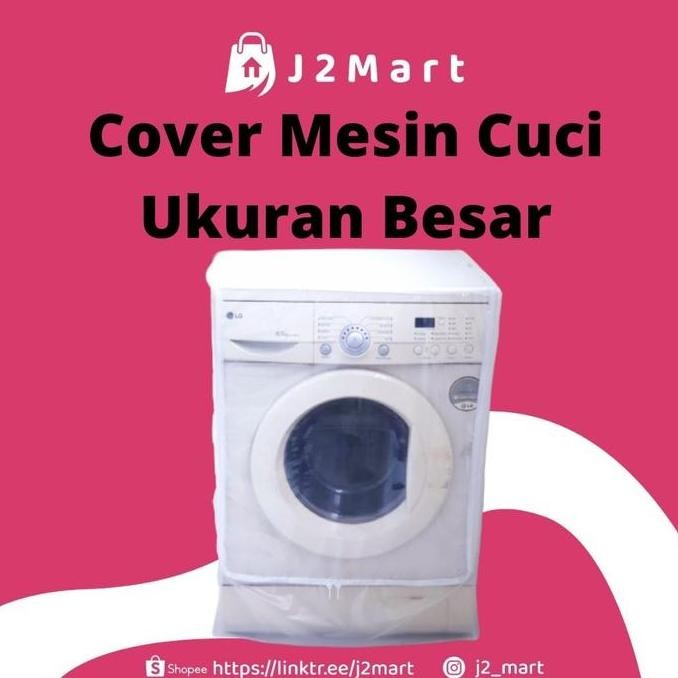 Cover Mesin Cuci Bukaan Depan Satu Tabung Ukuran Besar