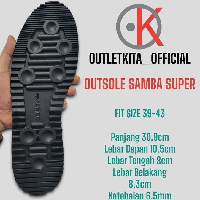 Outsole Adidas Samba Super