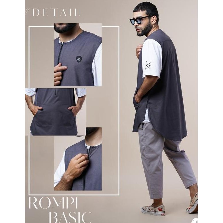 Samase Rompi Basic T013P Rompi Sholat Pria Dewasa