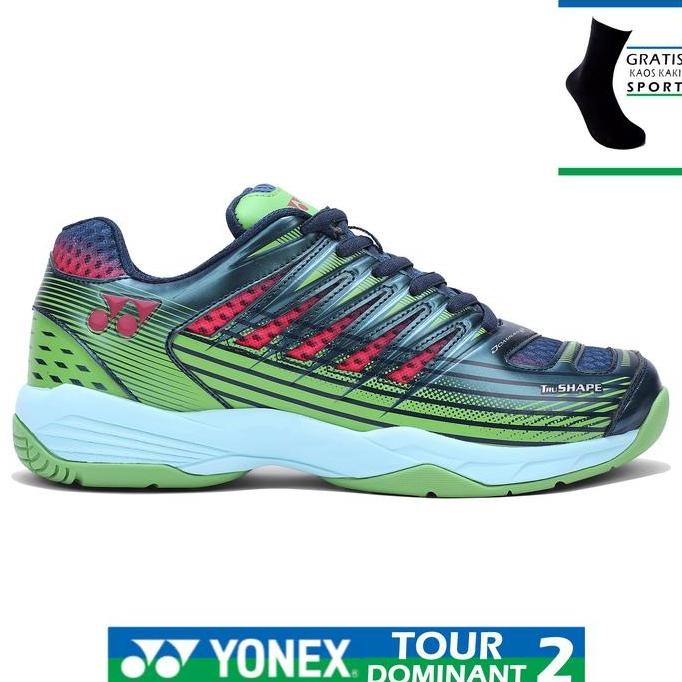 Sepatu Badminton Yonex Tour Skill 2 Anak Original - Sepatu Bulutangkis Yonex Dominant 2 Jr Original