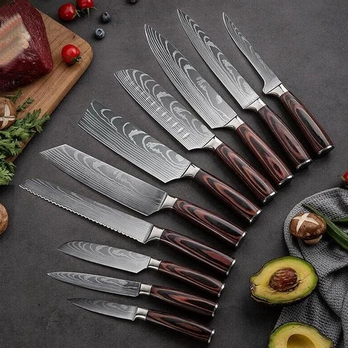 Pisau Dapur Jepang Super Tajam Stainless