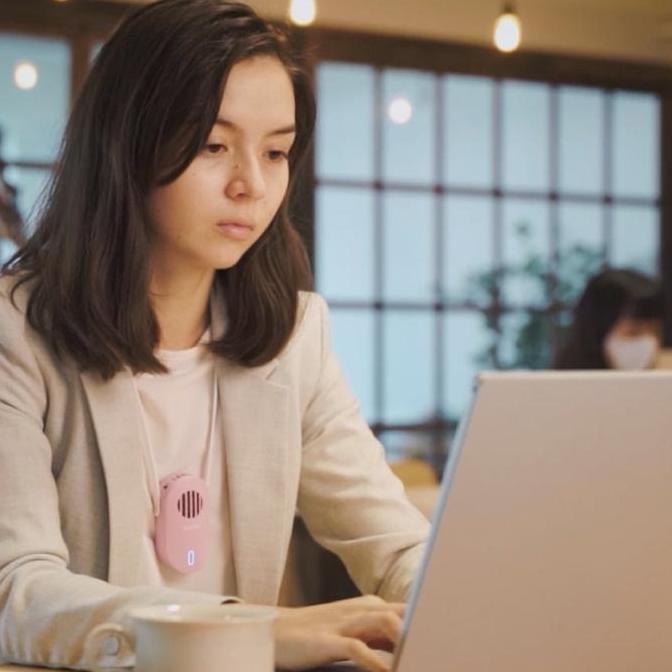 Quair Plasma Mini Wearable Air Purifier Portable Kalung Air Purifier