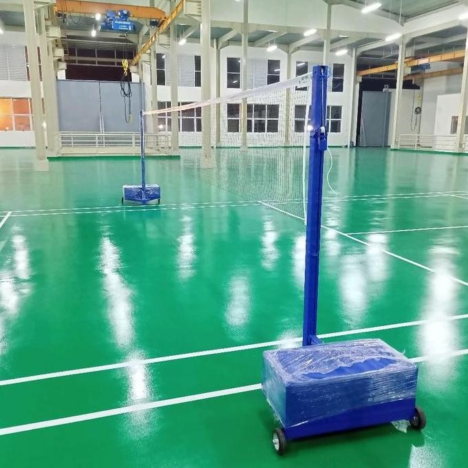 Net bulutangkis / Tiang badminton