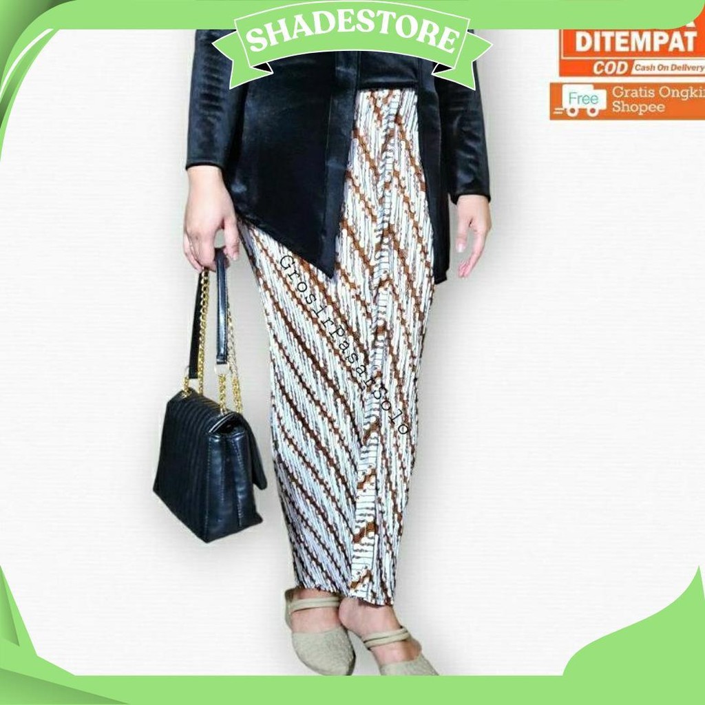 Rok Plisket Batik Wiru / Rok Plisket / Rok Plisket Batik / Bawahan Kebaya / Rok Kebaya / Rok Wisuda 