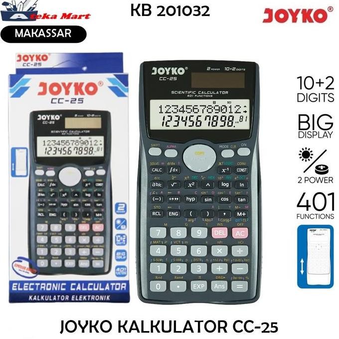 JOYKO KALKULATOR CC-25 /KALKULATOR SCIENTIFIC