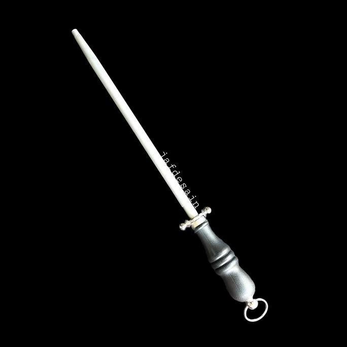 Pengasah Pisau Sharpening Steel Carl Schlieper Solingen Germany 12"