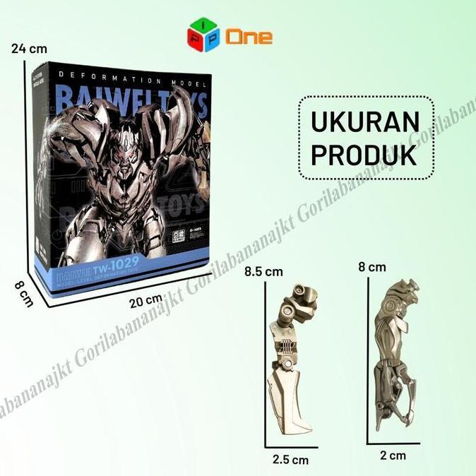 Robot Megatron Baiwei TW 1029 Tank deformation transformers