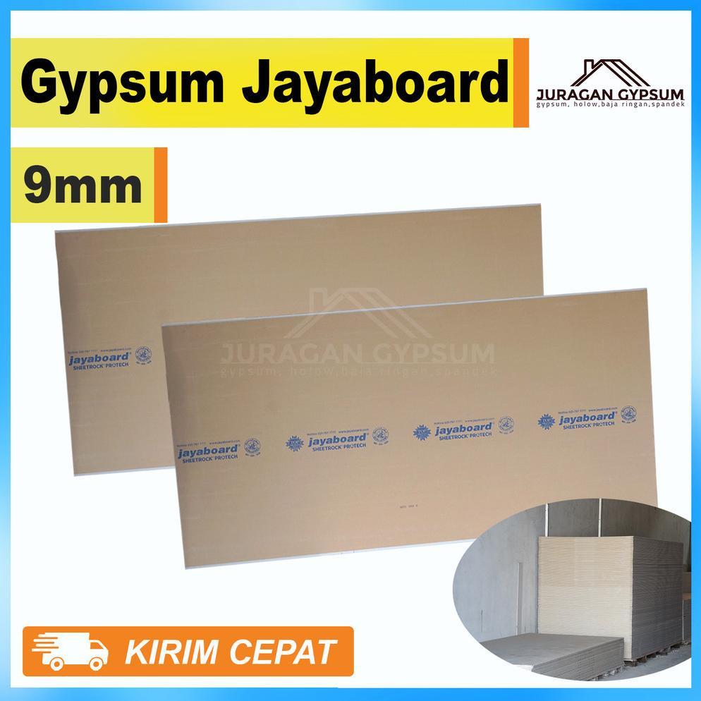 Gypsum Jayaboard 9mm / Gipsum Jaya 9 mm / papan Jaya board sheetrock
