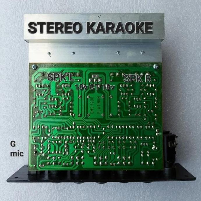 COD DMS 1200 PCB KIT MESIN SPEAKER AKTIF STEREO DMS 1200 PLATINUM DMS1200 TIP 3055 KIT PCB MODUL AMP