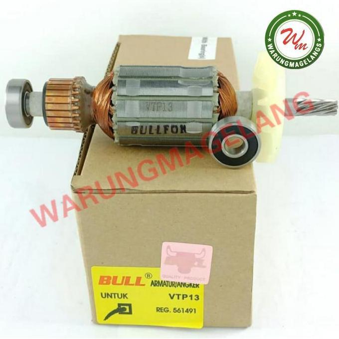 Armature Angker Bull For Mesin Bor Vtp13 Dril Vtp 13 Mm