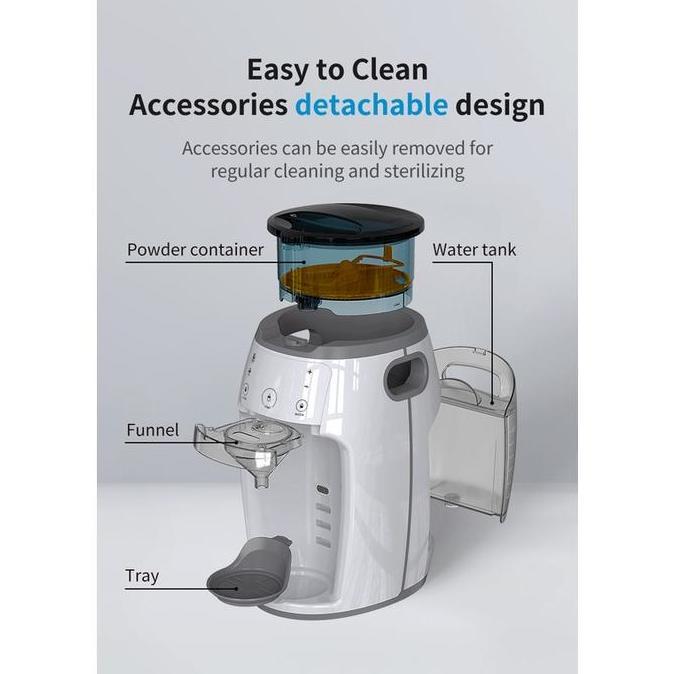 Burabi Smart Formula Milk Maker COMPACT / Burabi Mesin Susu Formula CS