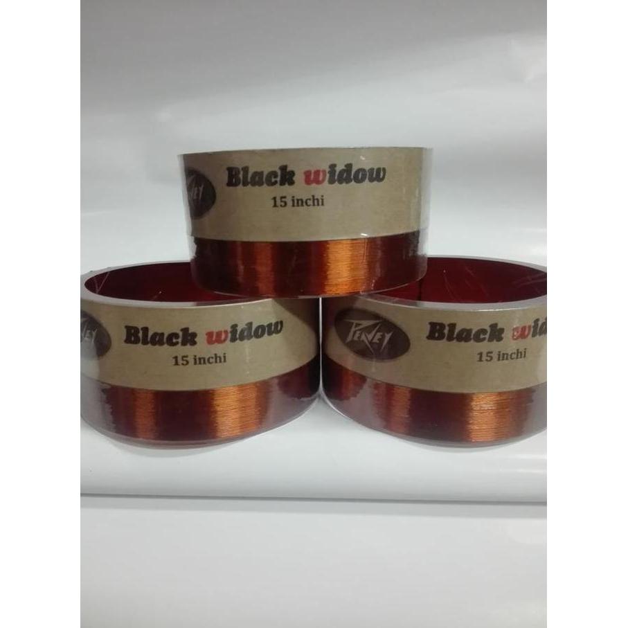Spul Spool Voice Coil Speker Lokal Kawat Jerman black widow 15 inch