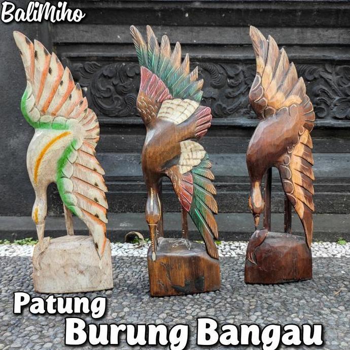 ,,,,,,,] Patung Burung Bangau 40 cm/Patung Bangau/Patung Burung/Flaminggo