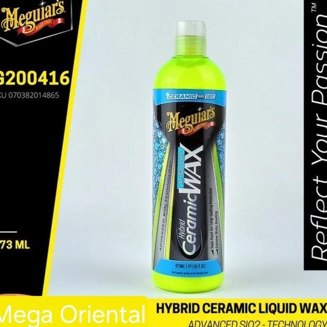 MEGUIARS HYBRID CERAMIC LIQUID 473 ML PENGKILAP CAT MOBIL COATING MOBIL