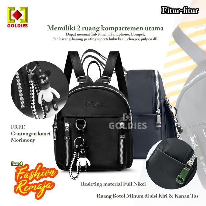 Ohbag- Goldies Tas Ransel Mini Nita Remaja Fashion Style